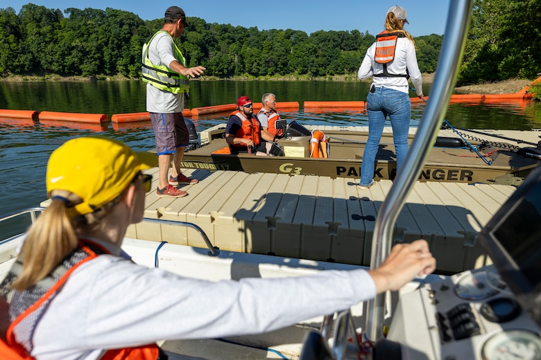Park rangers, lock operators and maintenance mechanics from across the U.S. Army Corps of Engineers Pittsburgh District attended a multi-day motorboat operator training at Crooked Creek Lake in Ford City, Pennsylvania, June 13, 2024.