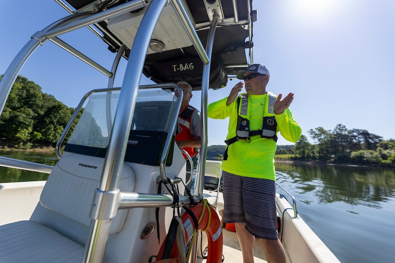 Park rangers, lock operators and maintenance mechanics from across the U.S. Army Corps of Engineers Pittsburgh District attended a multi-day motorboat operator training at Crooked Creek Lake in Ford City, Pennsylvania, June 13, 2024.