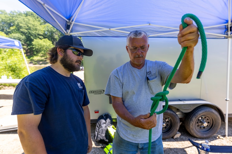Park rangers, lock operators and maintenance mechanics from across the U.S. Army Corps of Engineers Pittsburgh District attended a multi-day motorboat operator training at Crooked Creek Lake in Ford City, Pennsylvania, June 13, 2024.