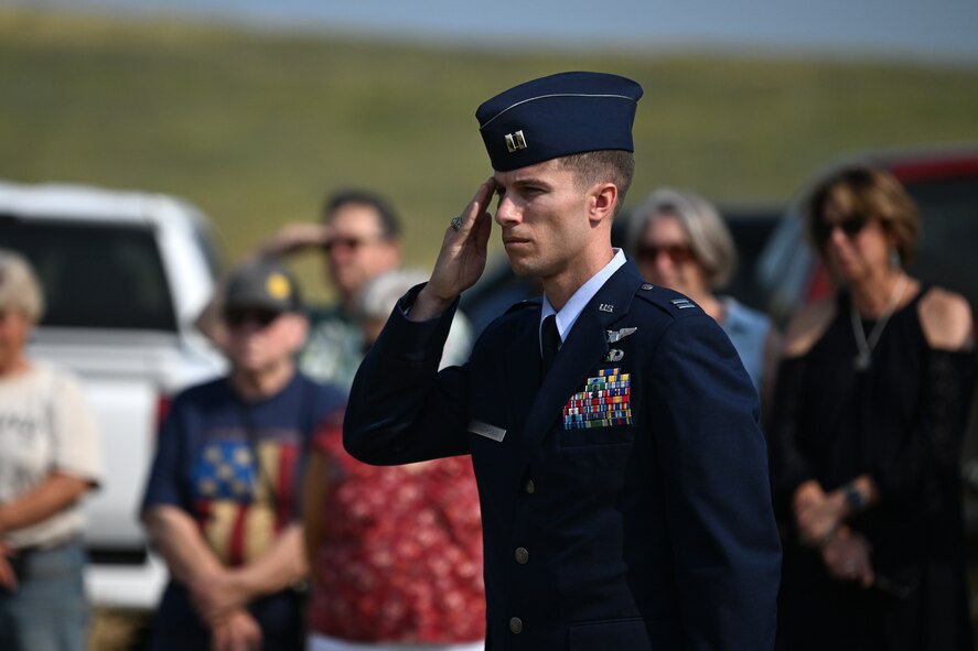 A nickel on the grass: honoring Minot AFB fighter pilot 60 years after crash