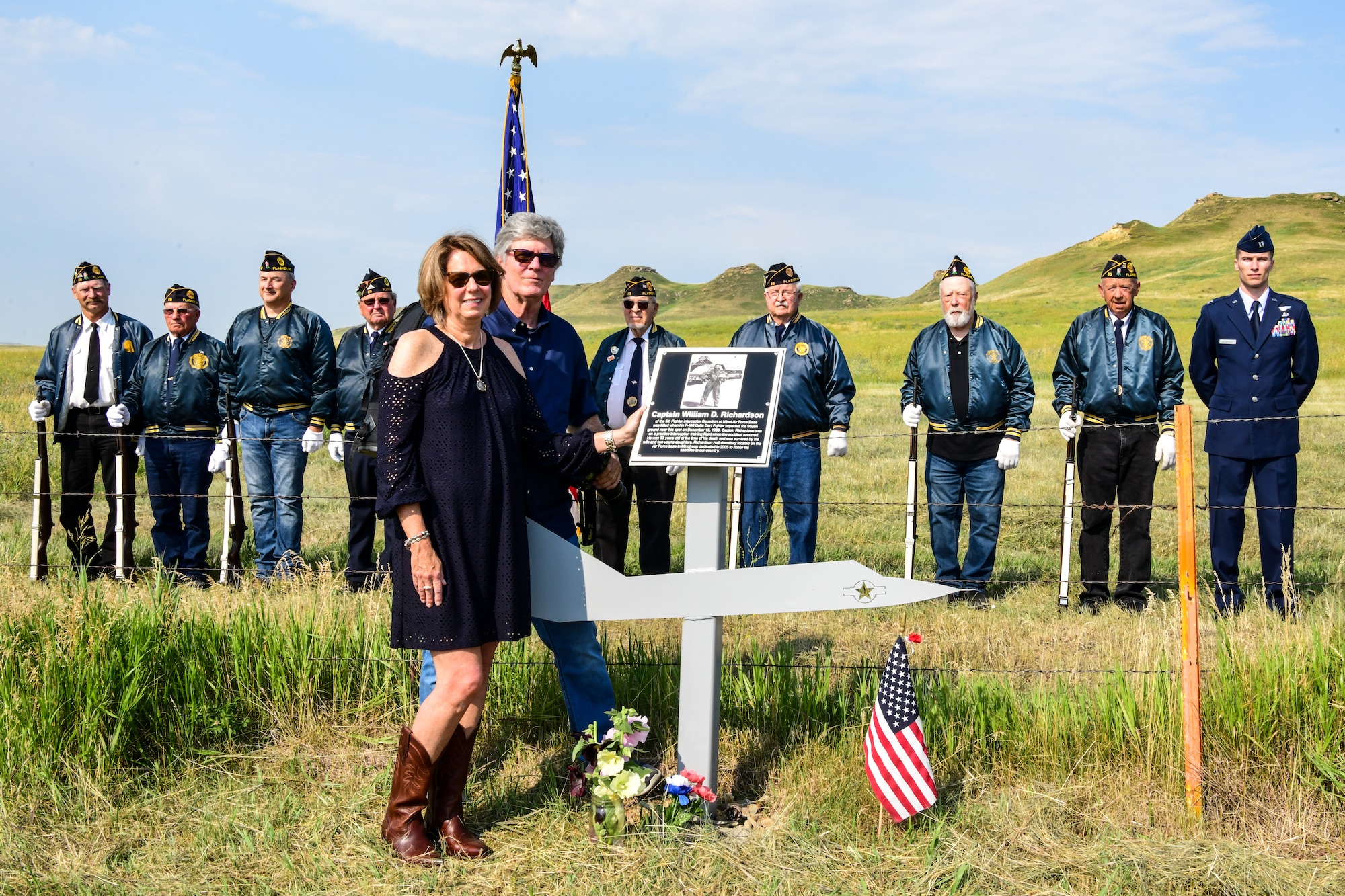 A nickel on the grass: honoring Minot AFB fighter pilot 60 years after crash