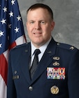 Man posing for an official US Air Force Photo