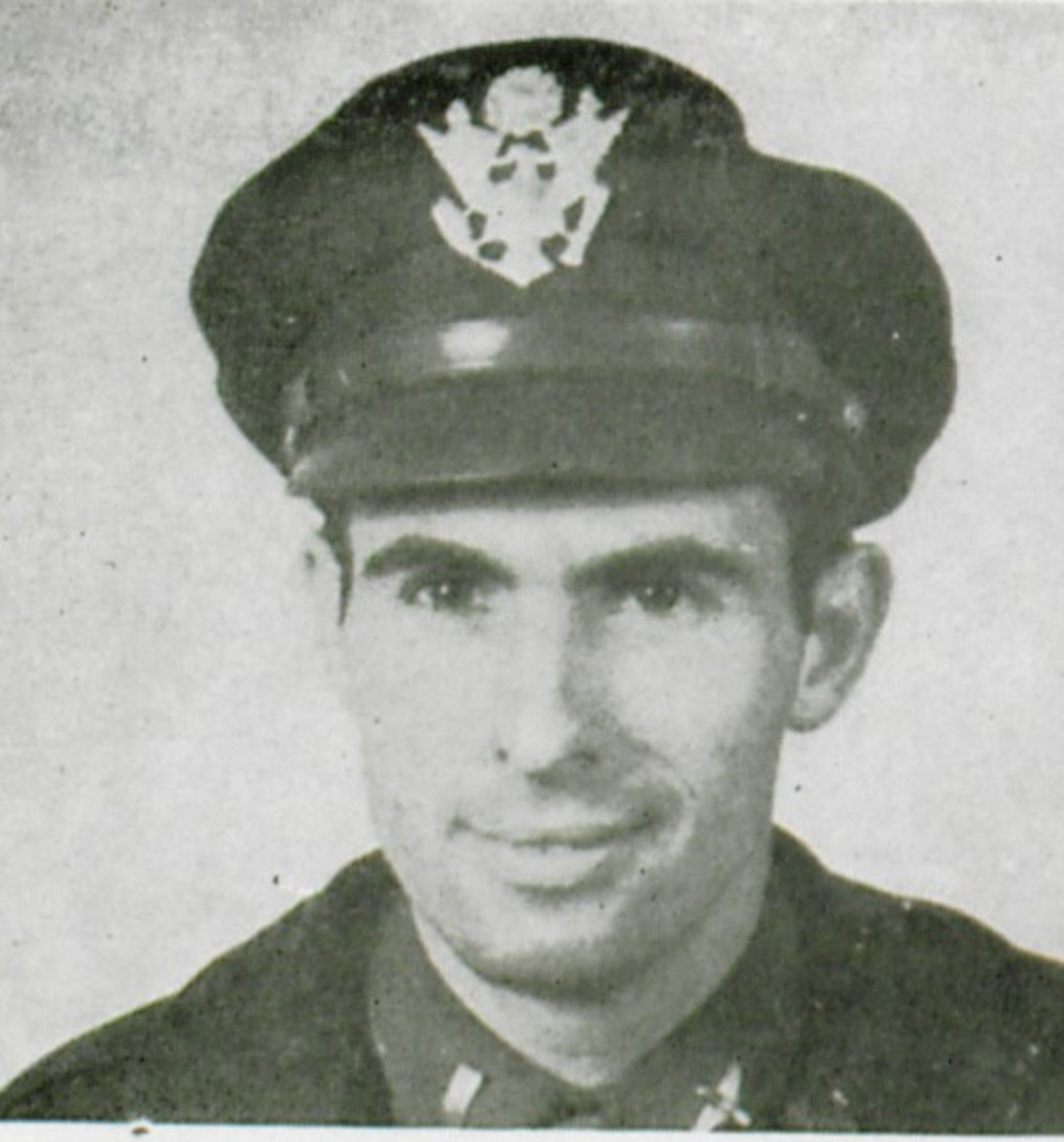 Alvin M. Pollingue hailed from Vineland, New Jersey. A 1st Lt. in the 405th Fighter Squadron, he was knocked out of the sky by the explosions set off when he strafed an enemy train at low level and killed near La Fleche, France on July 17, 1944. (The Story of the 371st Fighter Group in the E.T.O.)