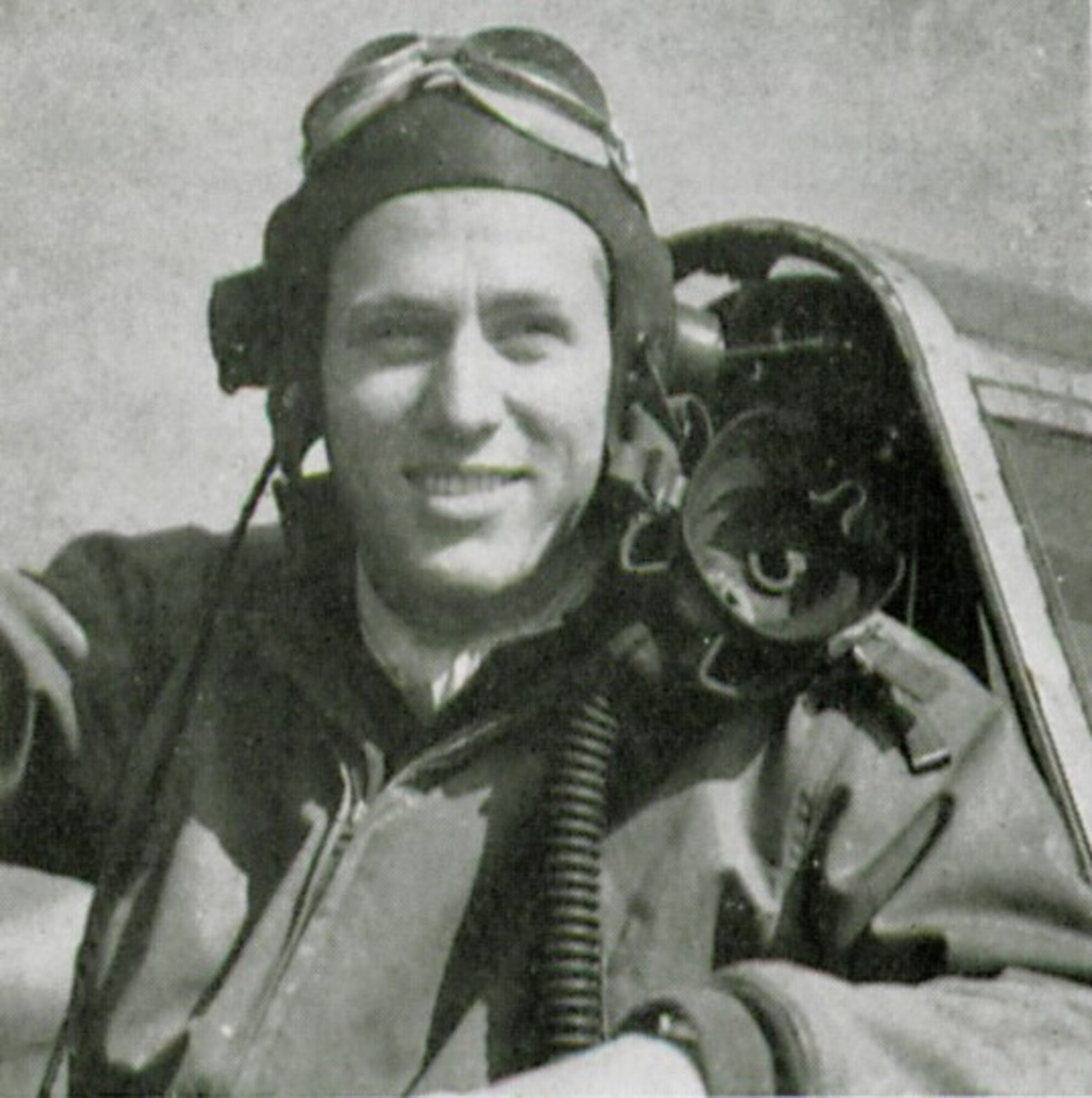 Glenn O. Banks was a 1st Lt. and P-47 Thunderbolt pilot assigned to the 404th Fighter Squadron, from Ponca City, Oklahoma. He was killed in action during a combat mission over Normandy on June 17, 1944, near Quettou, France. (The Story of the 371st Fighter Group in the E.T.O.)