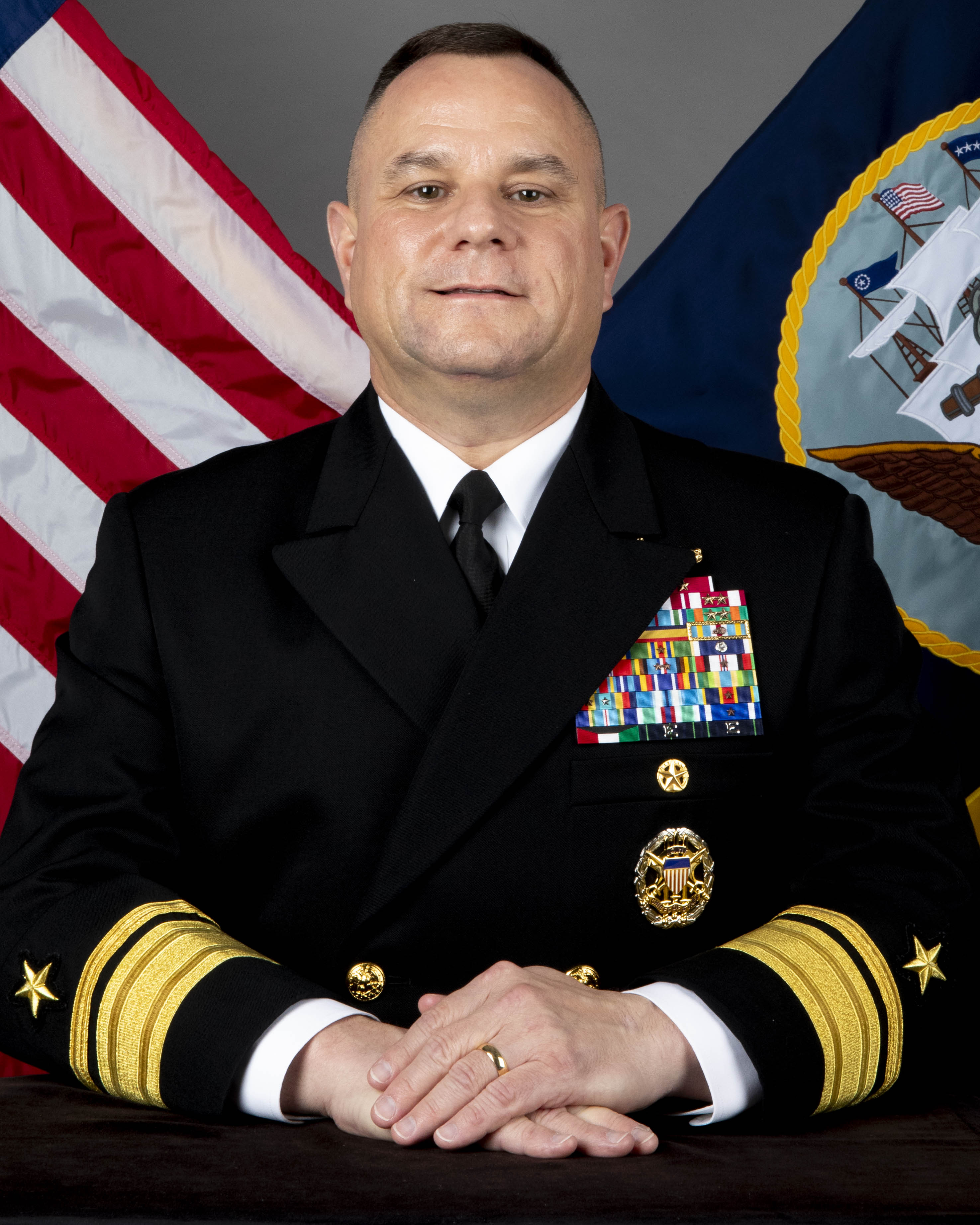 Rear Adm. Nicholson Bio Photo