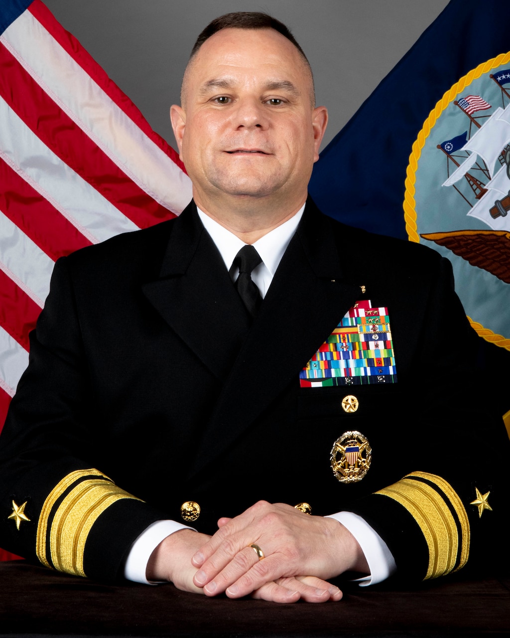 Rear Adm. Nicholson Bio Photo