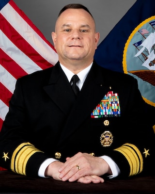 Rear Adm. Nicholson Bio Photo