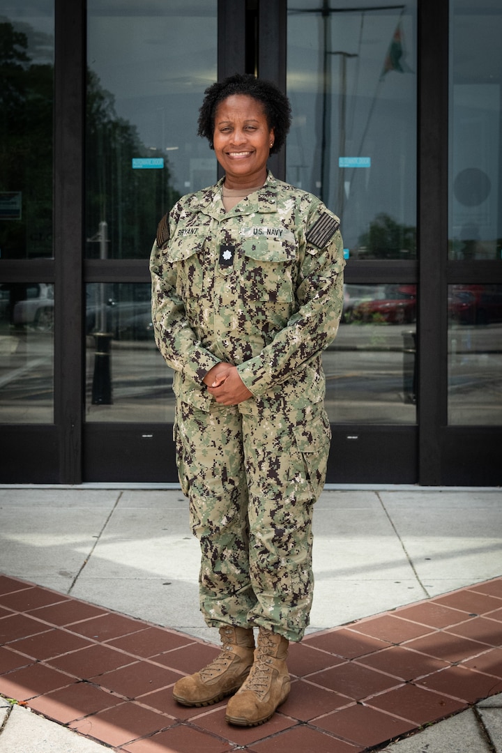 Navy Commander Crystal Bryant was selected earlier this year to promote to the rank of Captain.  Bryant serves aboard Naval Health Clinic Cherry Point as the Director for Healthcare Business.