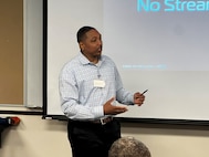 Transition Coordinator James Coleman shared best practices from the Fort Belvoir SRU