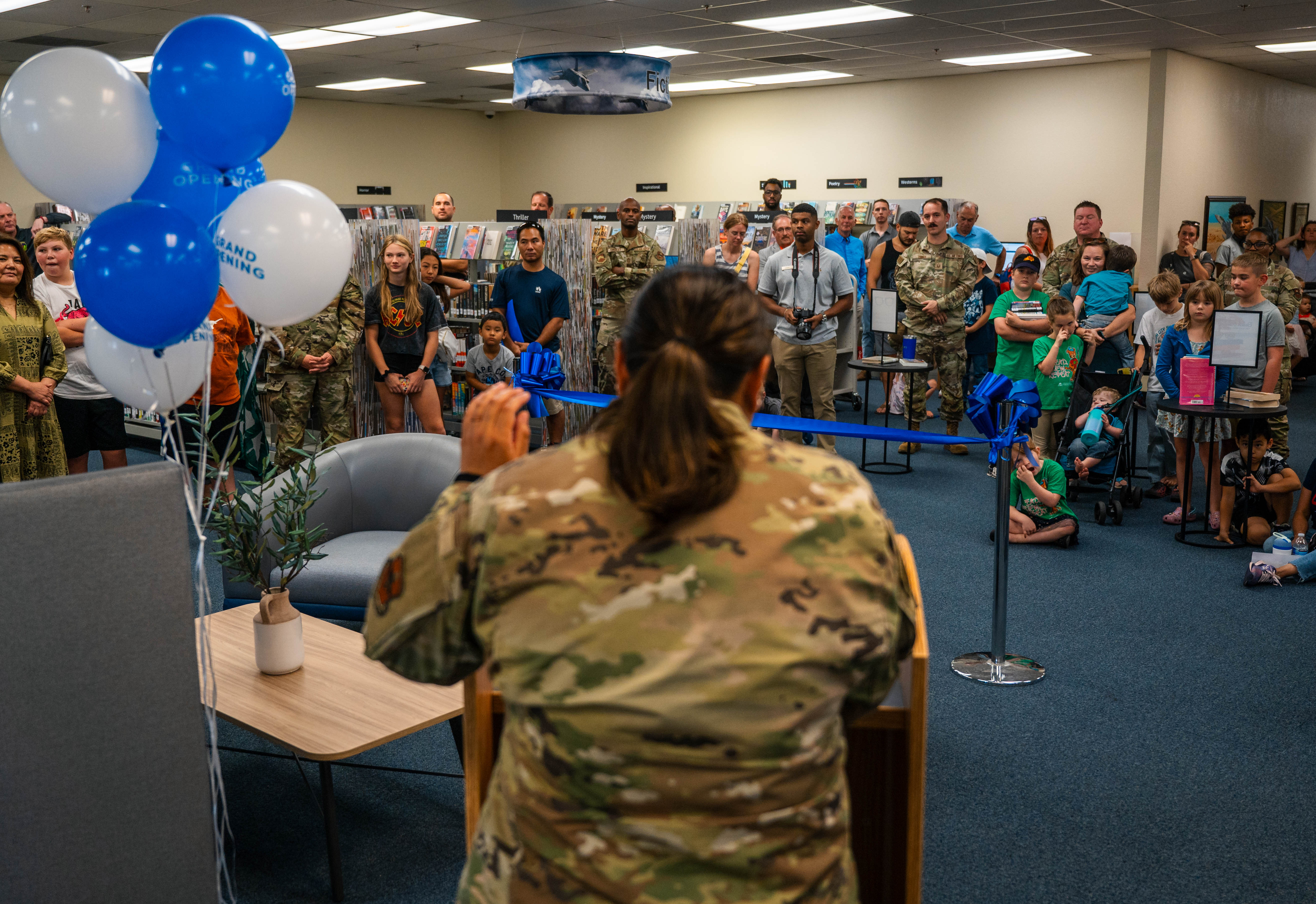 Luke AFB Unveils Remodeled Library > Luke Air Force Base > Article Display
