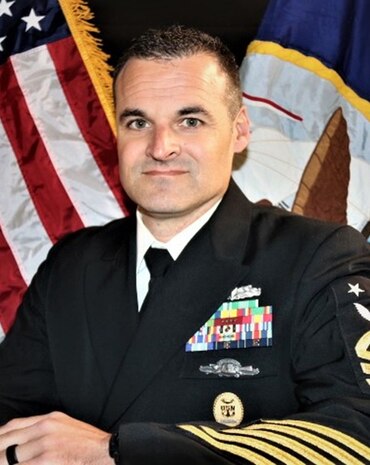CMDCM (SW/EXW/AW/IW) Brad Williamson, Command Master Chief Naval Computer and Telecommunications Area Master Station Atlantic (NCTAMS LANT)