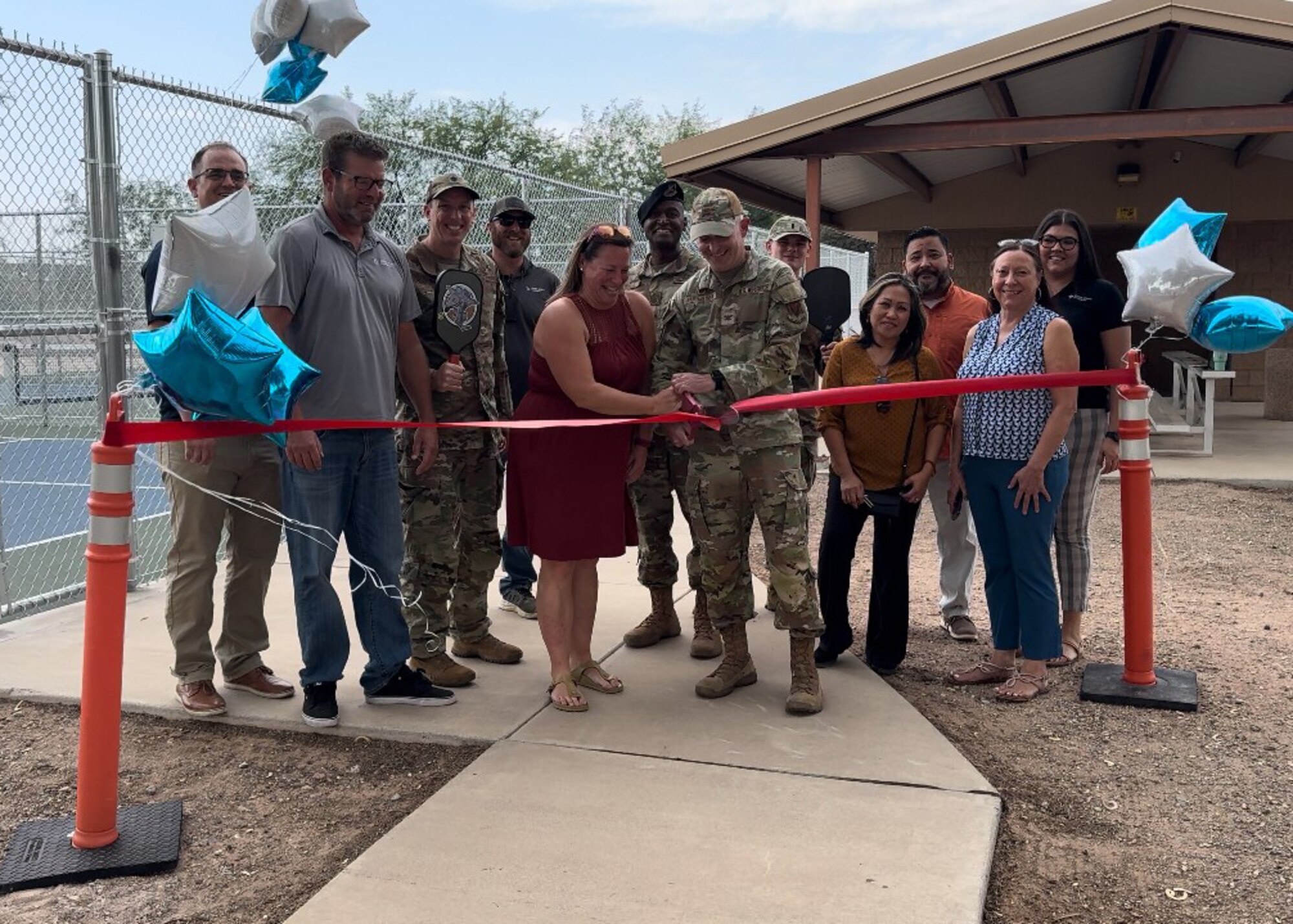 Military Housing Office opens new pickleball courts > DavisMonthan Air