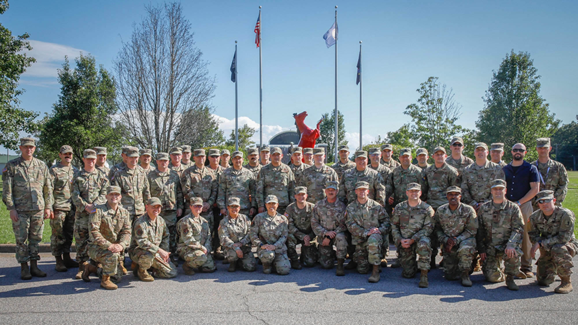 More than 50 Illinois National Guard Soldiers and Airmen, along with civilians from the Illinois Department of Innovation & Technology and the Illinois State Board of Elections, returned recently from a major cyber training exercise sponsored by the National Guard Bureau. Close to 1,000 military and civilian local, state and federal cyber experts from 41 states and territories and 13 international partners participated in Cyber Shield 2024 May 31 to June 15 at the Virginia National Guard State Military Reservation in Virginia Beach, Va.