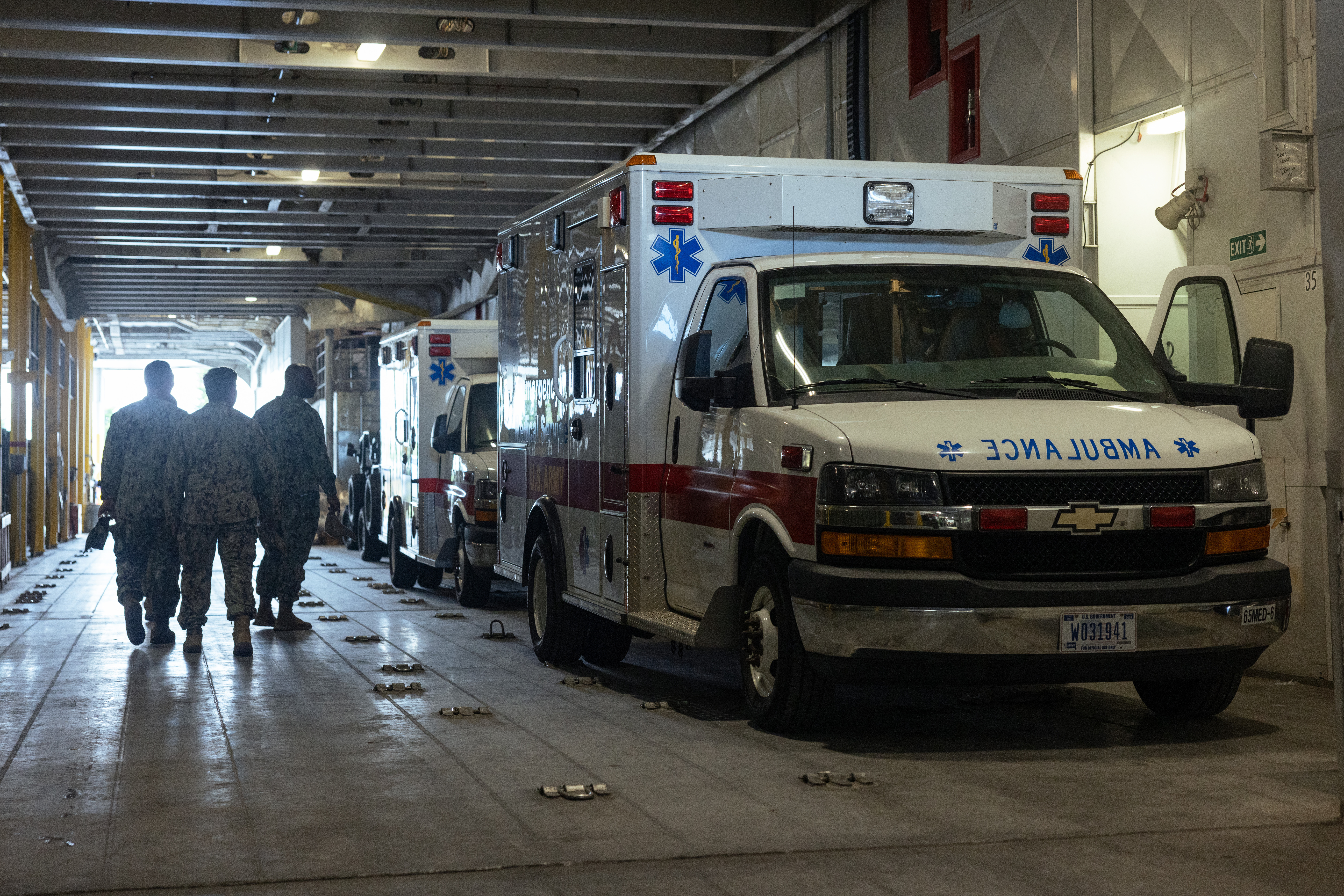 US Naval Hospital Okinawa receives three ambulances