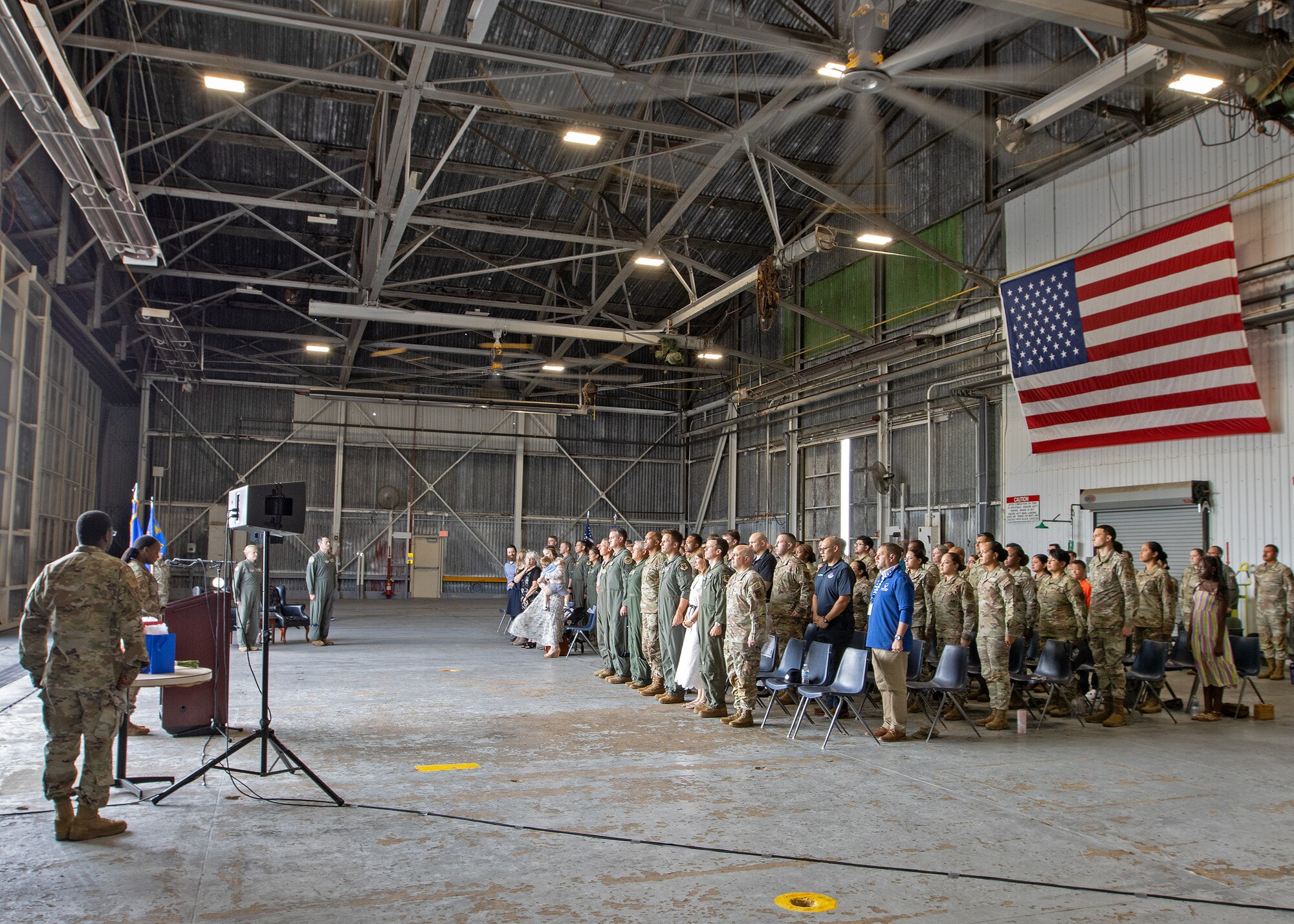 340th FTG assumption of command ceremony
