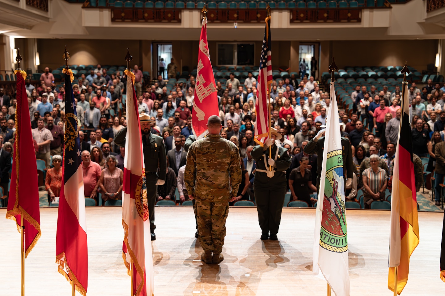Col. Brandon L. Bowman assumed command of the U.S. Army Corps of Engineers (USACE), Jacksonville District, during a Change of Command ceremony held July 26 at the Jacksonville Center for the Performing Arts, Jacoby Symphony Hall.

As Jacksonville District Commander, Bowman assumes responsibility for Florida's federal development of water resources. It includes the USACE's largest ecosystem restoration project - America's Everglades, the nation's most extensive regulatory program, and the largest federal coastal program in the United States.