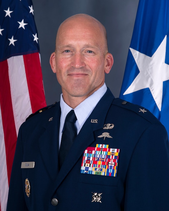 This is the official portrait of Brig. Gen. Mason R. Dula.