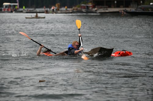 sinking boat