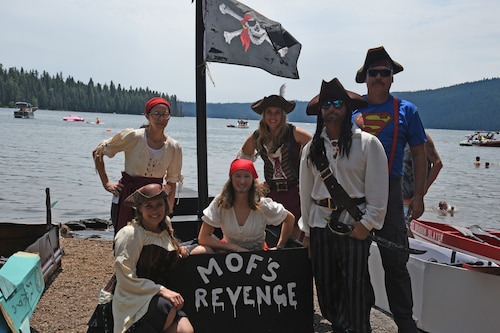 cardboard boat race