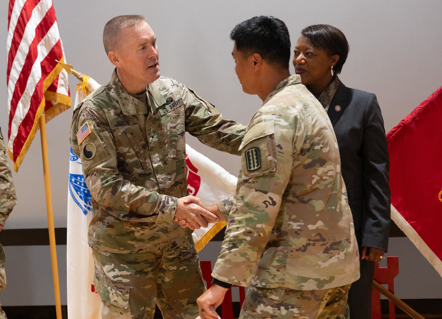 Ceremony extends enlistments for 276th Engineer Bn. Soldiers