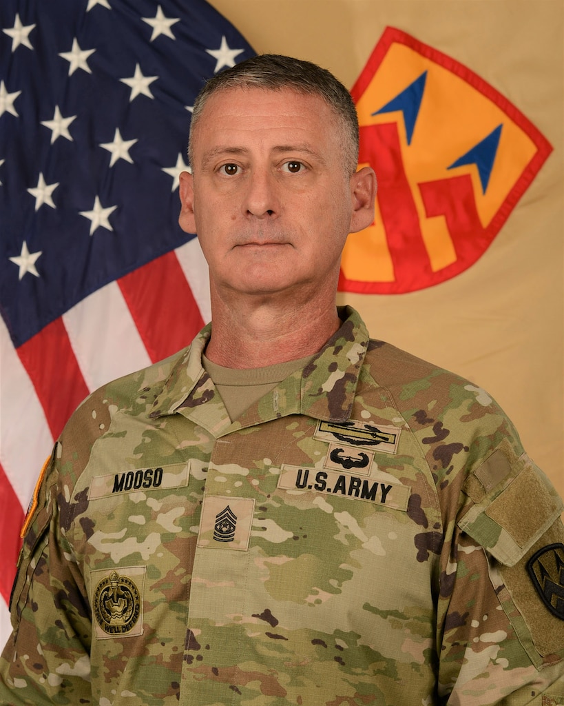 CSM Juddiah G. Mooso, 377th TSC Senior Enlisted Advisor