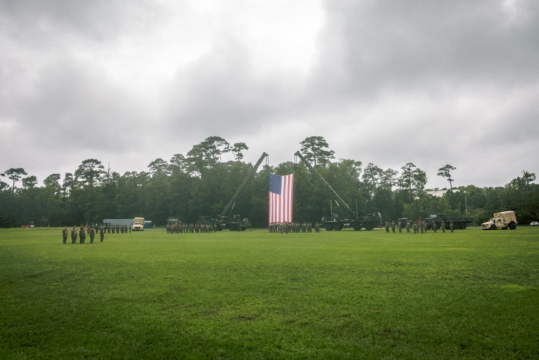 Headquarters and Service Battalion Change of Command Ceremony