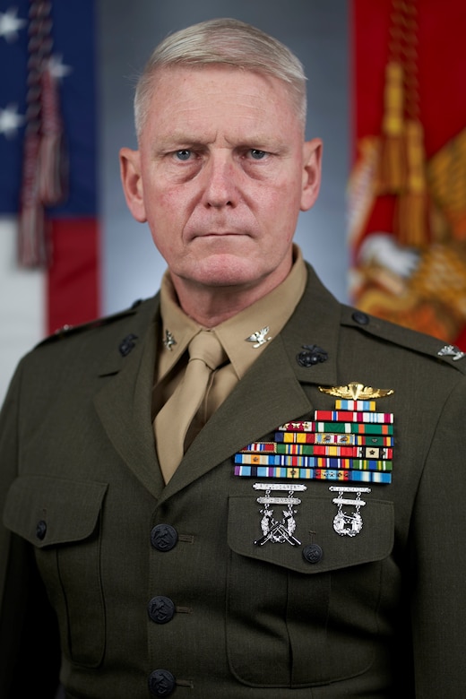 Col. Justin J. Anderson, U.S Marine Corps Forces Europe and Africa, Chief of Staff.