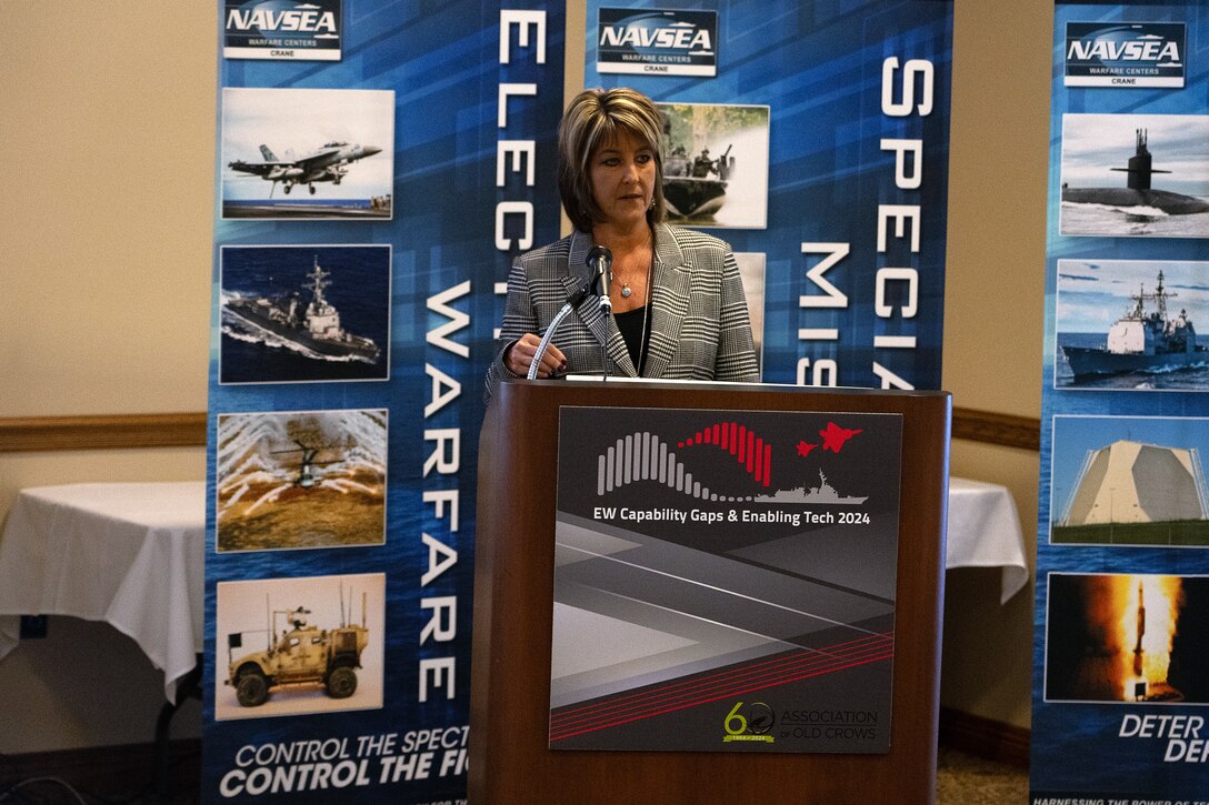 NSWC Crane Co-Hosts Association of Old Crows Conference themed ‘Electronic Warfare Capability Gaps & Enabling Tech 2024’