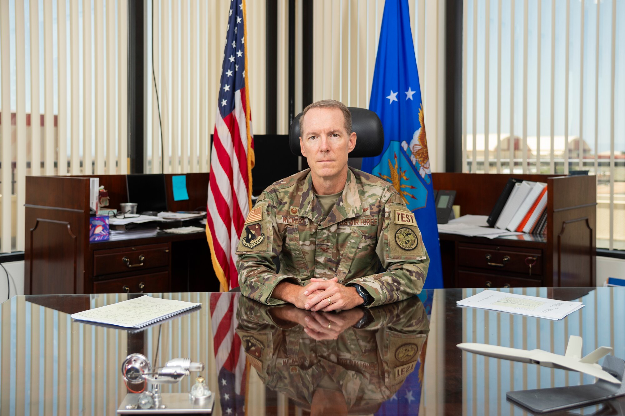 Col. Doug Wickert, 412th Test Wing Commander, addresses DUI incidents involving both civilians and military personnel. Driving under the influence is entirely inconsistent with the Air Force core values.