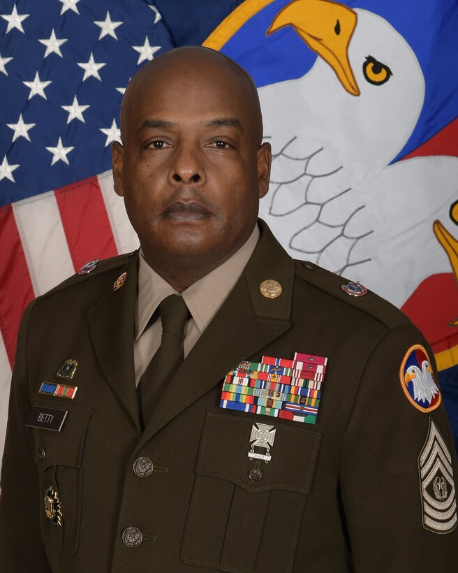 Command Sgt. Maj. Gregory Betty