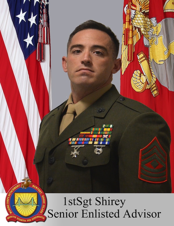 1stSgt Shirey Official Biography Photo