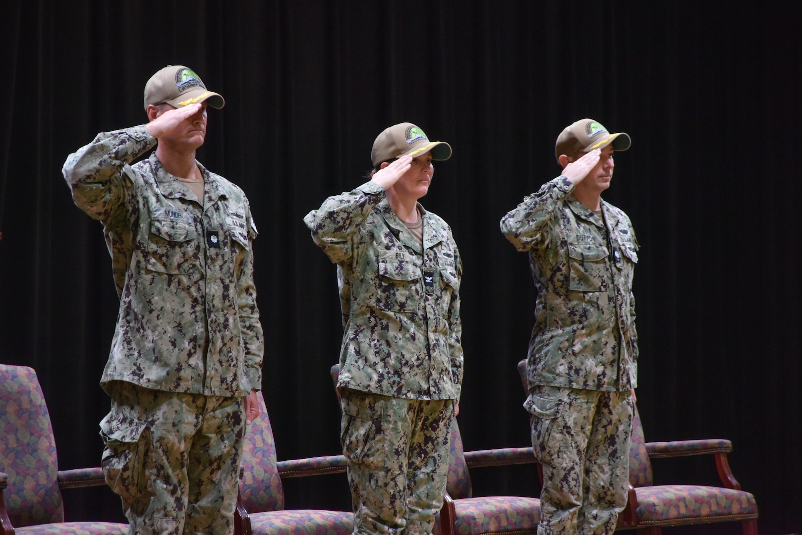 Cmdr. Micah Munden relieved Cmdr. Timothy Dutton as officer in charge of Forward Deployed Regional Maintenance Center (FDRMC) Detachment Bahrain in a change of charge ceremony held onboard U.S. Naval Support Activity Bahrain, July 25, 2024.