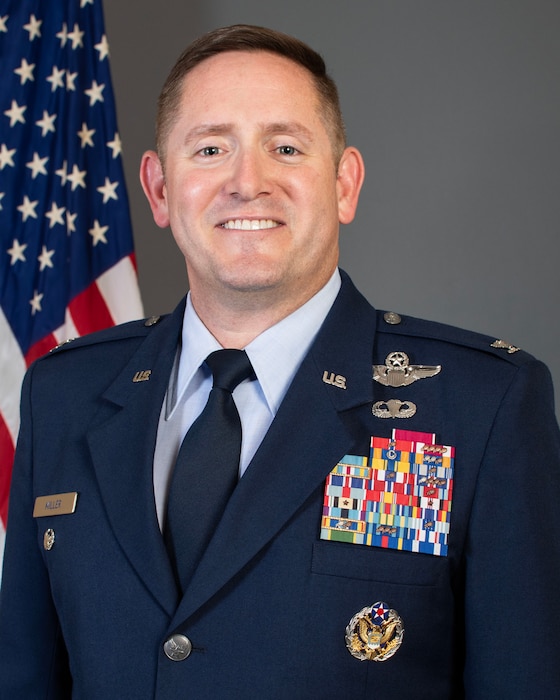 Col. Carl F. Miller III Vice Wing Commander of the 71st Flying Training Wing, Vance Air Force Base, Okla.