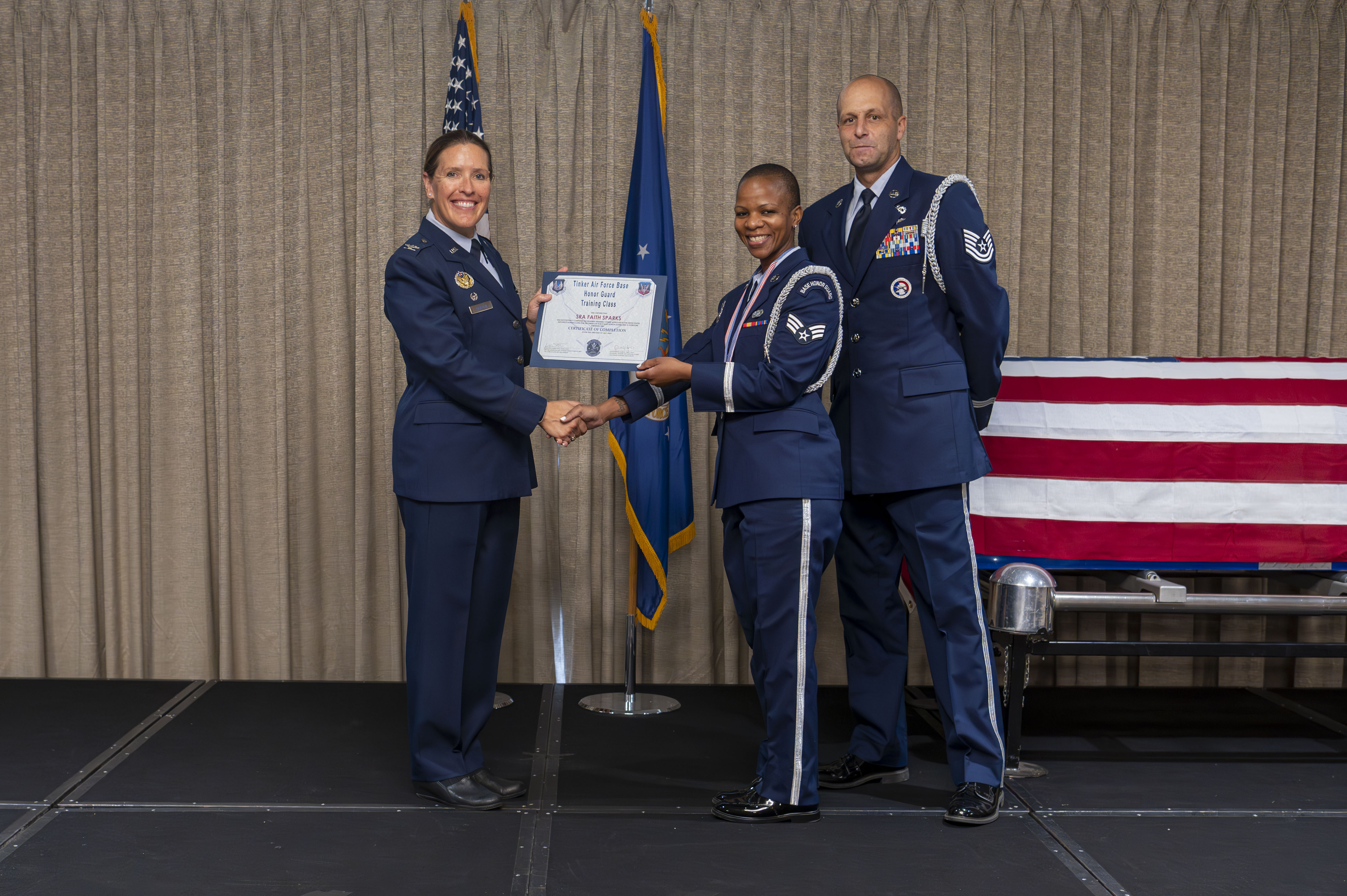 Tinker holds Honor Guard graduation ceremony > Tinker Air Force Base ...