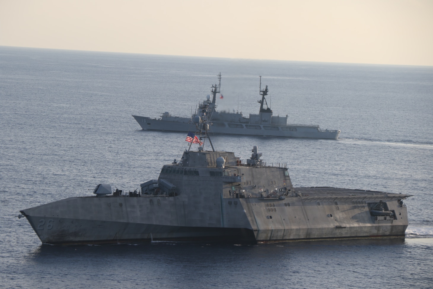 USS Mobile conducts Maritime Cooperative Activity with BRP Ramon ...