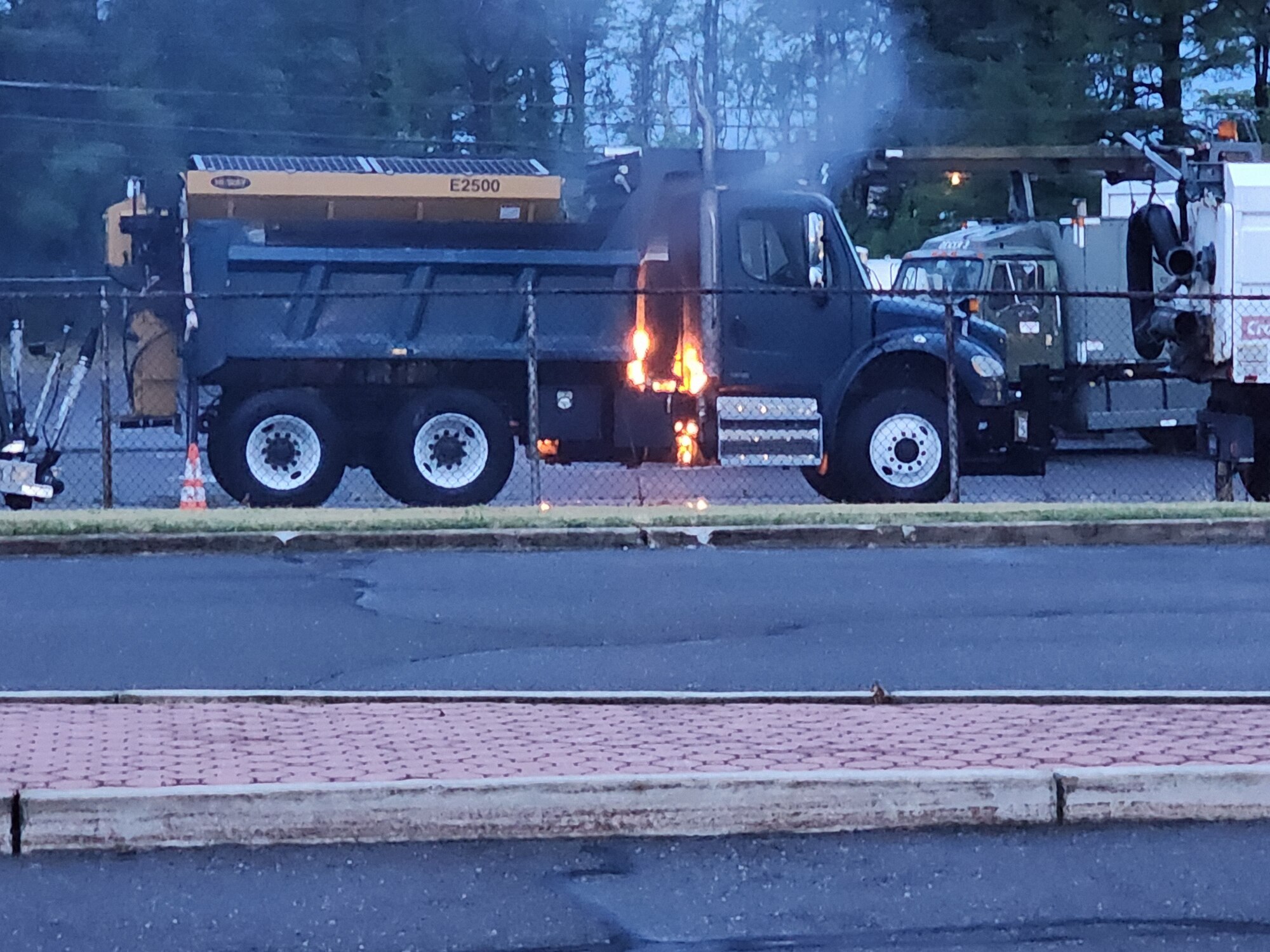 Fire at the 108th Wing