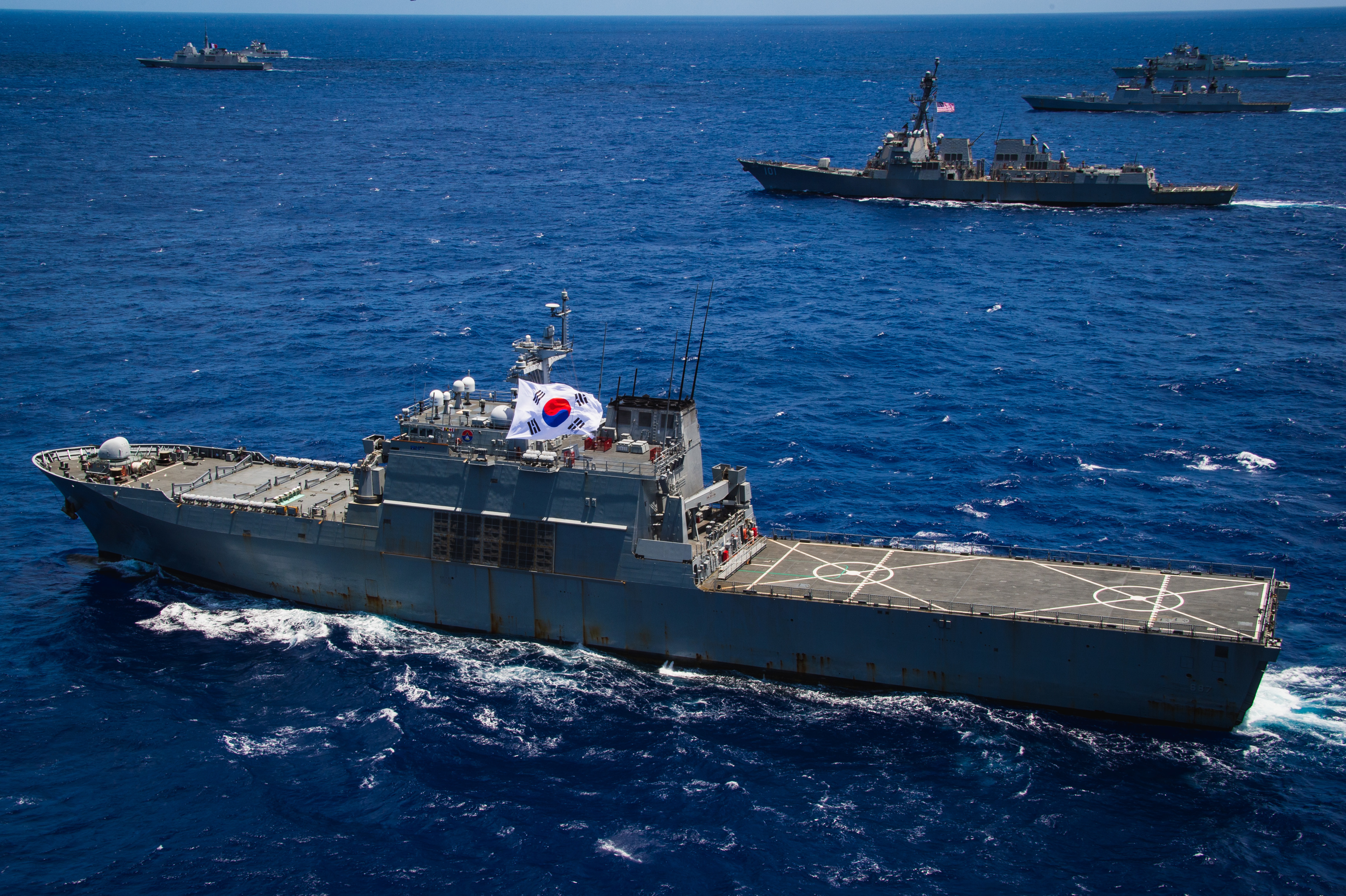 US, ROK test unmanned vehicles in live fire exercise during RIMPAC 2024