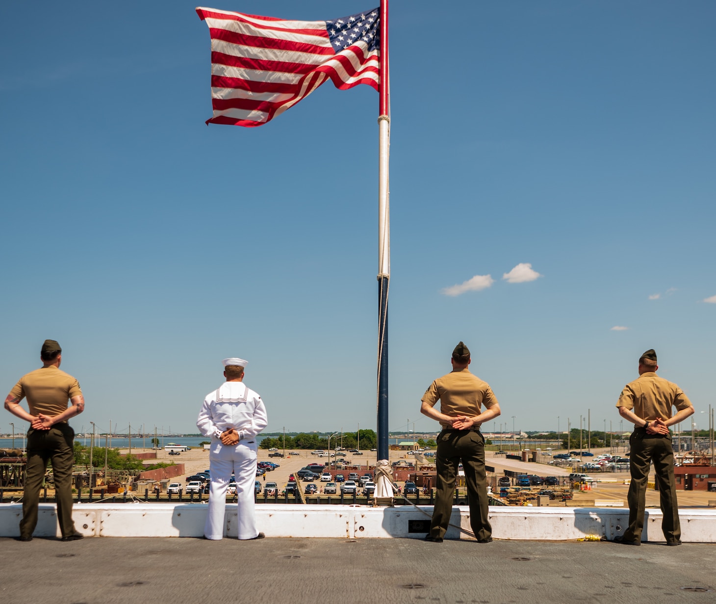 Sailors and Marines assigned to the Wasp (WSP) Amphibious Ready Group (ARG)-24th Marine Expeditionary Unit (MEU) Special Operations Capable (SOC) began deployment operations in the Atlantic, June 1.