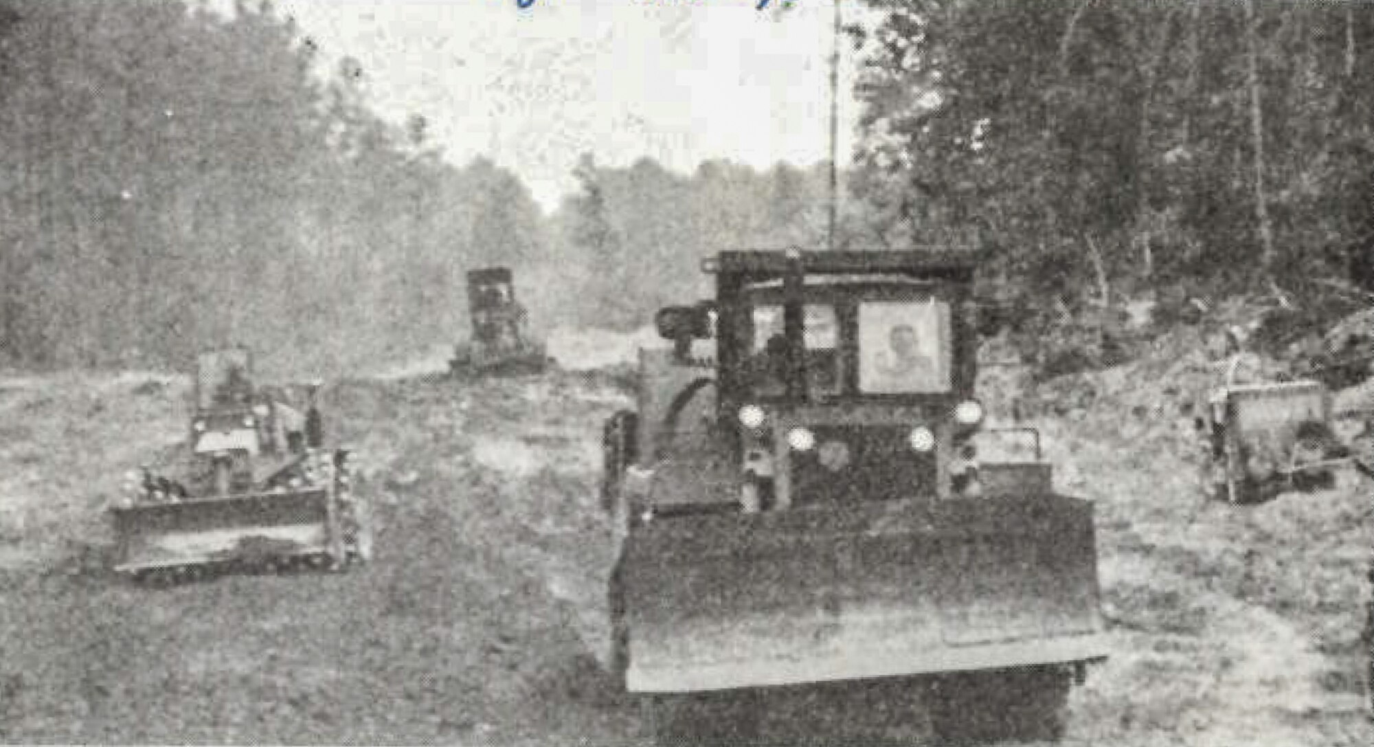 More than 430 Guardsmen were involved in constructing a perimeter security road, which consisted of three two-week phases. They utilized a total of 83 vehicles to build the road, install drainage ditches and create a 15-foot-wide cleared area on both sides of the security fence. (U.S. Air Force Photo)