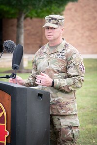 BAMC bids farewell to Dobbins, welcomes Blash during change of responsibility ceremony