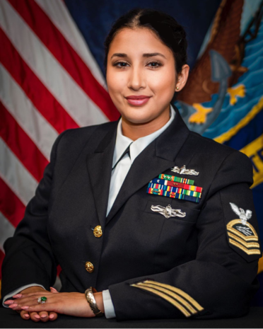 Chief Information Systems Technician (ESWS/EIWS) Diana P. White, Assistant Officer in Charge, Naval Computer and Telecommunications Station (NCTS) Far East Detachment Misawa, Japan