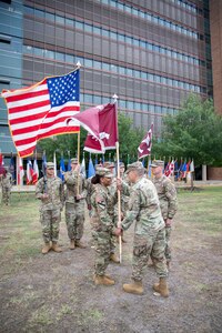 BAMC bids farewell to Dobbins, welcomes Blash during change of responsibility ceremony