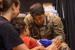 About 50 Idaho and Nevada National Guard Soldiers and Airmen conducted two weeklong medical visits for members of the Nez Perce and Shoshone-Paiute Tribes May 13-24, 2024. Free health care was offered as part of the Department of Defense Innovative Readiness Training program.