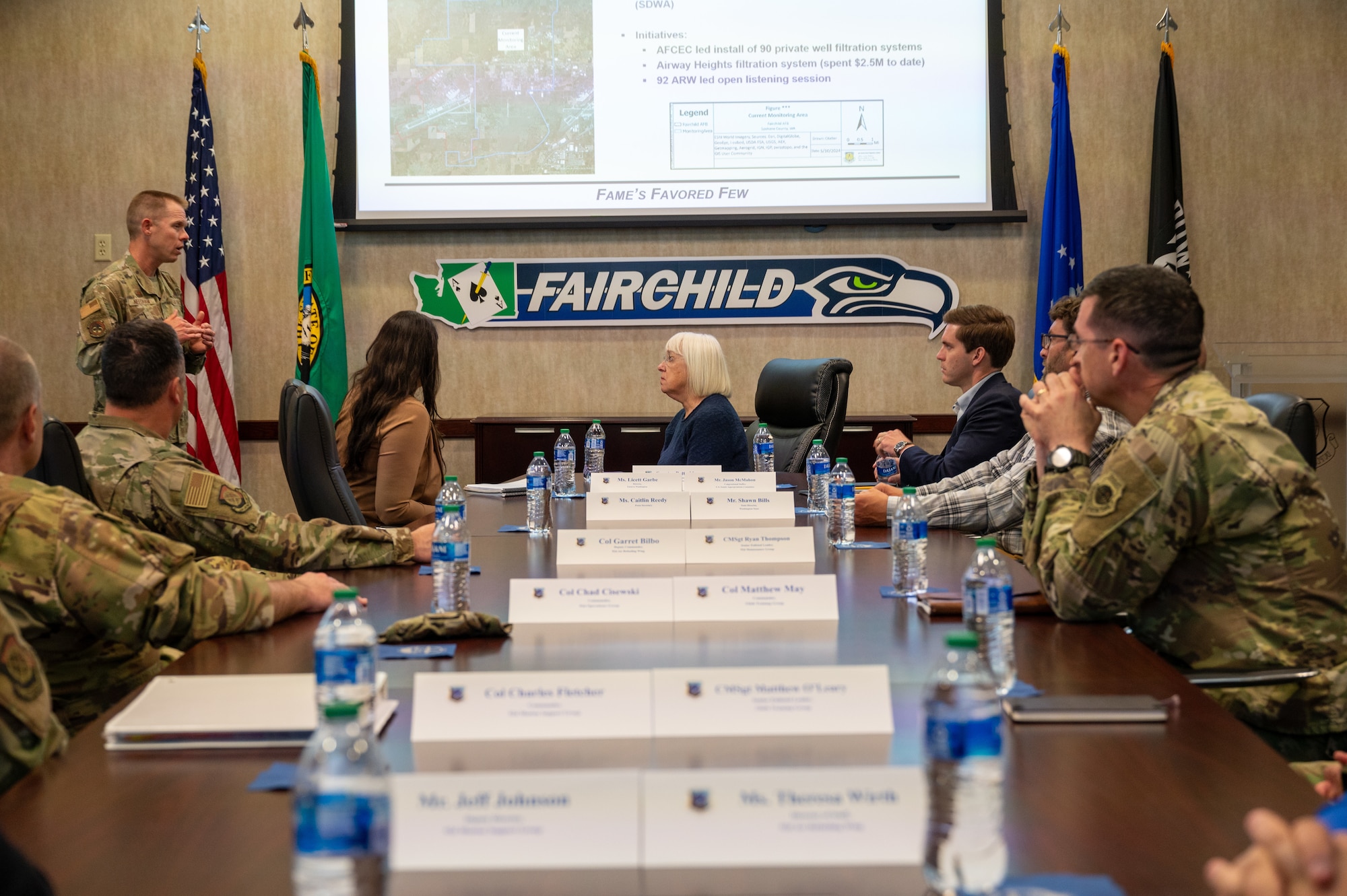 Home page of Fairchild Air Force Base