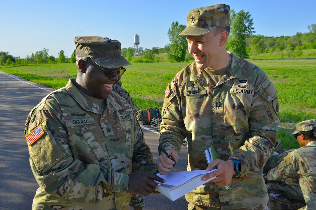 Marching in the spirit: 407th Civil Affairs Battalion hosts Norwegian Ruck March