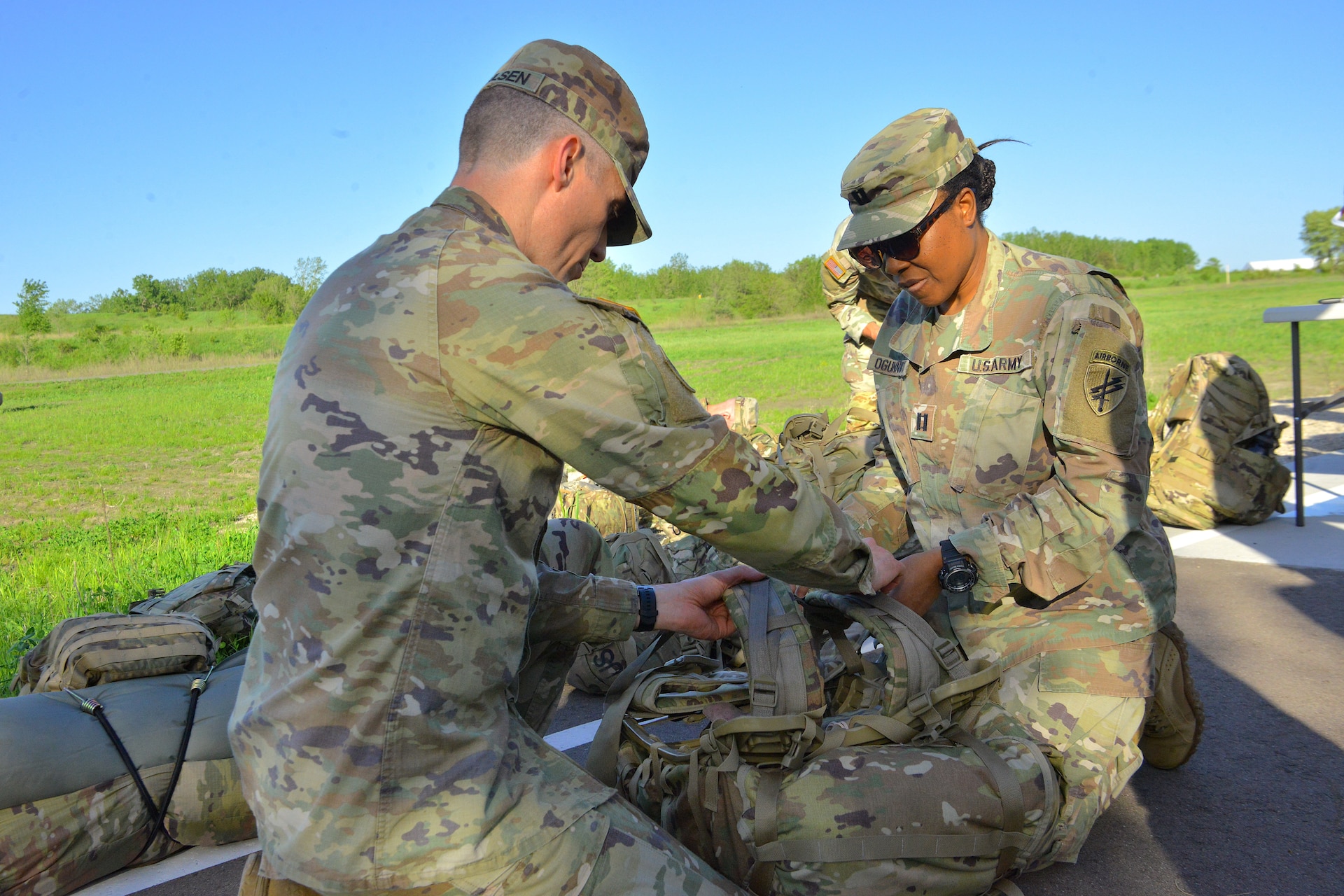 Marching in the spirit: 407th Civil Affairs Battalion hosts Norwegian Ruck March