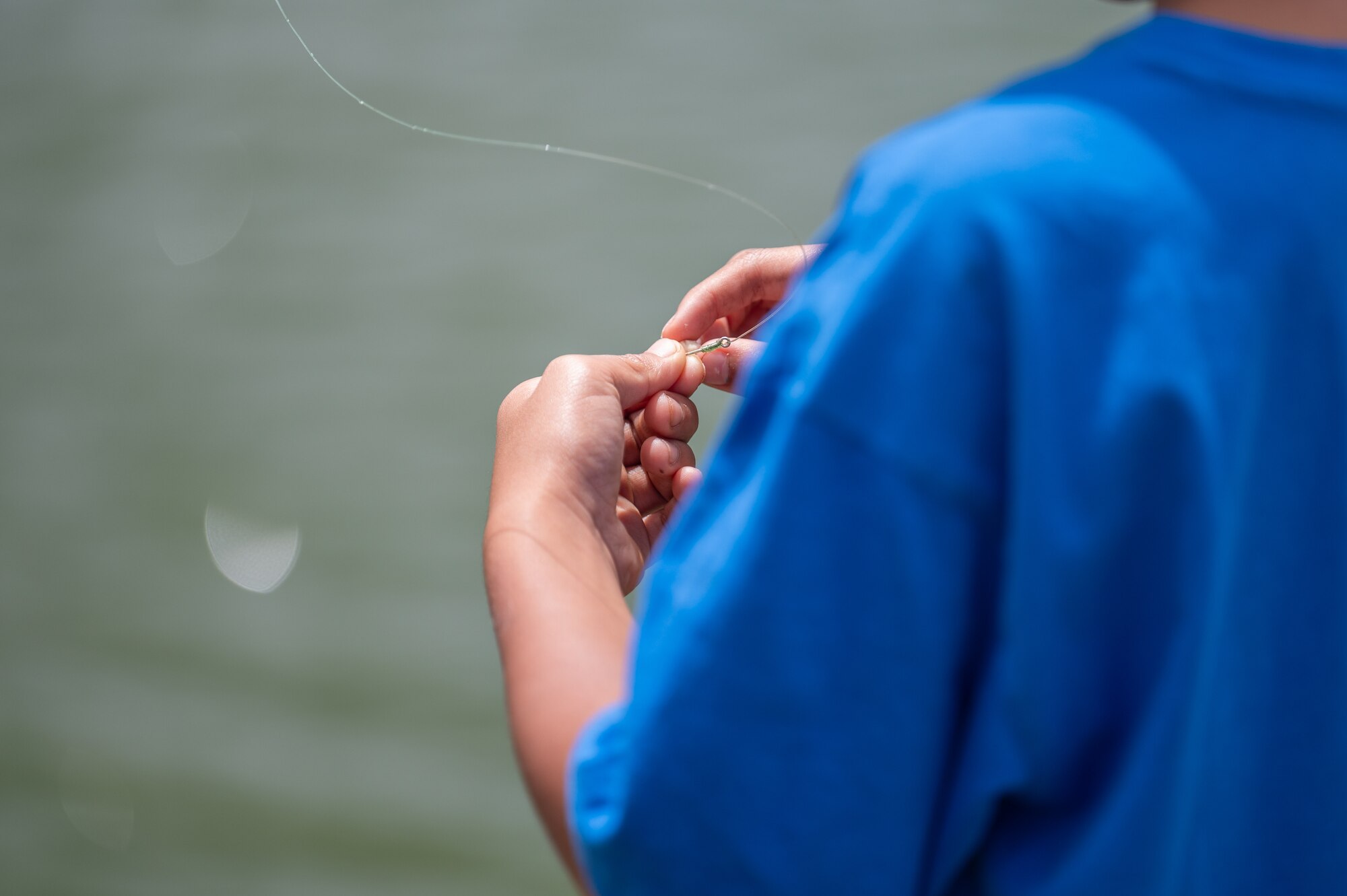 Family Fishing at the annual keiki fishing day.