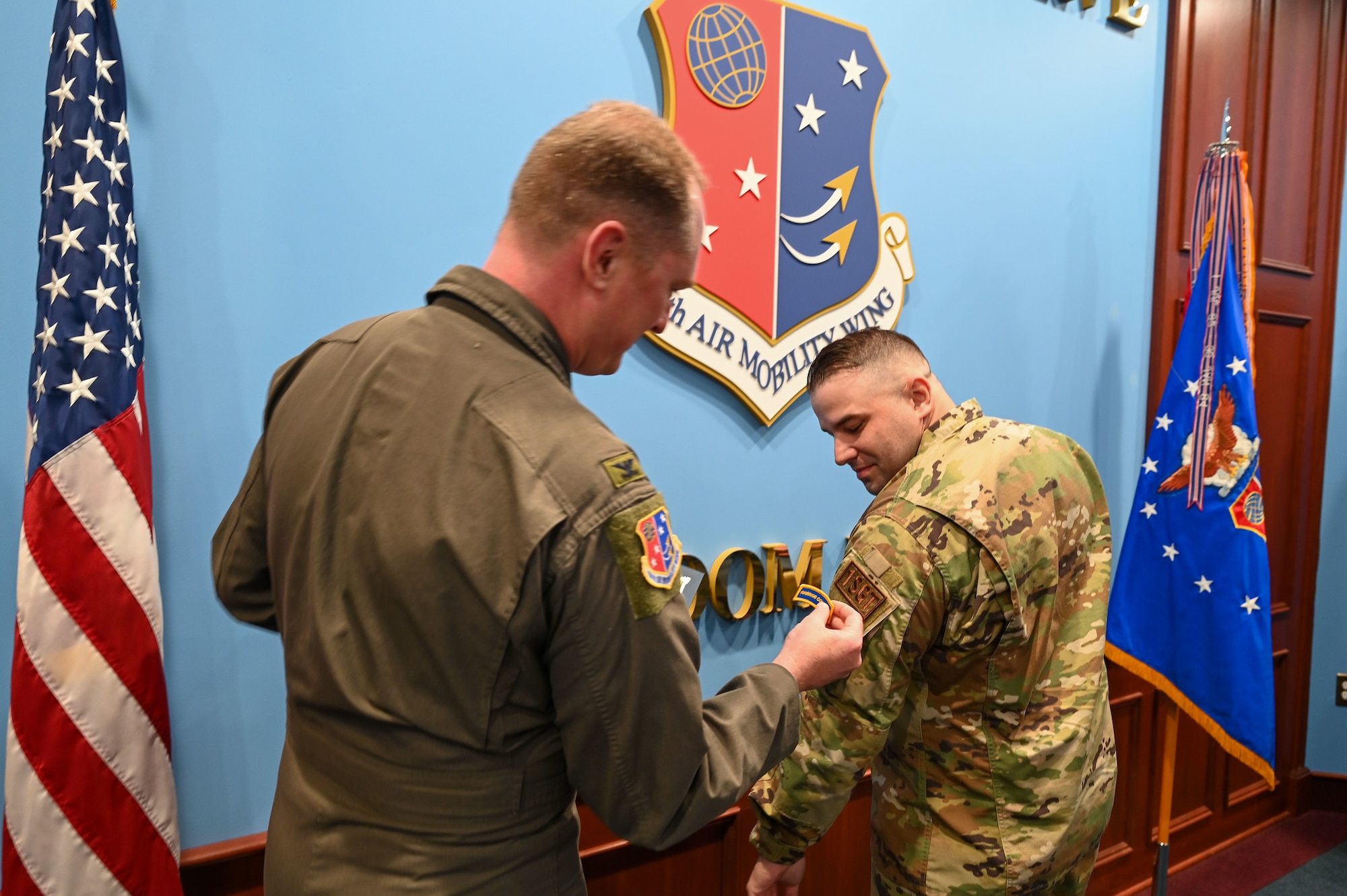 A group of Airmen assigned to the 514th Air Mobility Wing became the first in the Air Force Reserve Command to become certified in the Warrior Connect program – a program started here at Joint Base McGuire-Dix-Lakehurst in 2023.