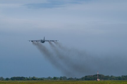 Bomber Task Force 24-3 underway in Europe