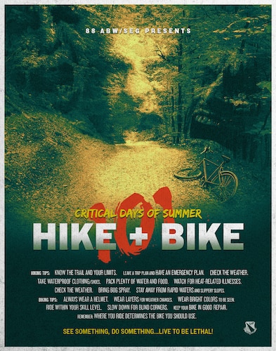 The digital art was created to communicate in the form of a horror movie poster
